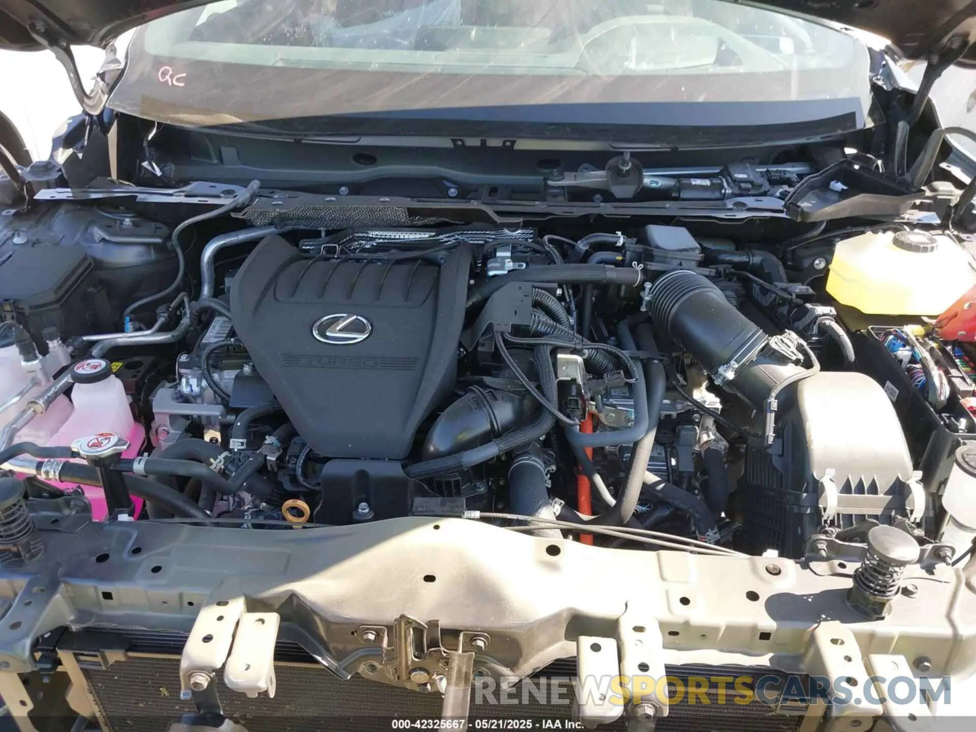 10 Photograph of a damaged car 2T2BCMEA1RC020345 LEXUS RX 500H 2024