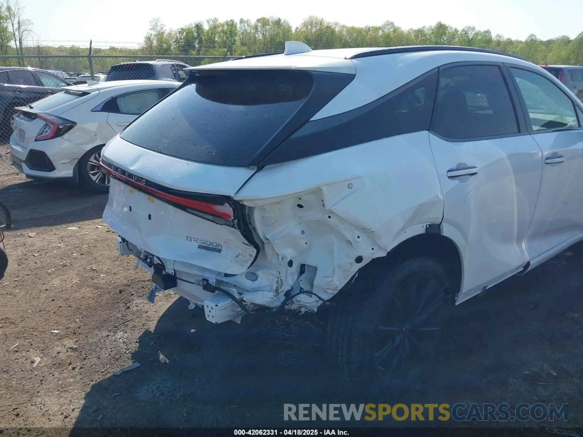 6 Photograph of a damaged car 2T2BCMEAXSC021242 LEXUS RX 500H 2025