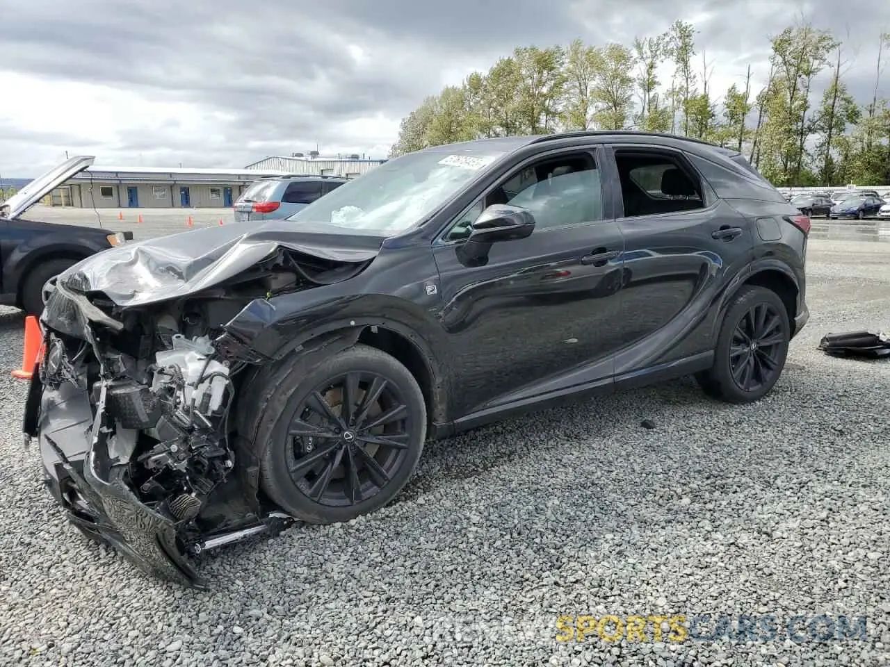 1 Photograph of a damaged car 2T2BCMEA4PC005237 LEXUS RX 500H F 2023