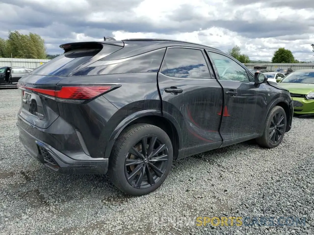 3 Photograph of a damaged car 2T2BCMEA4PC005237 LEXUS RX 500H F 2023