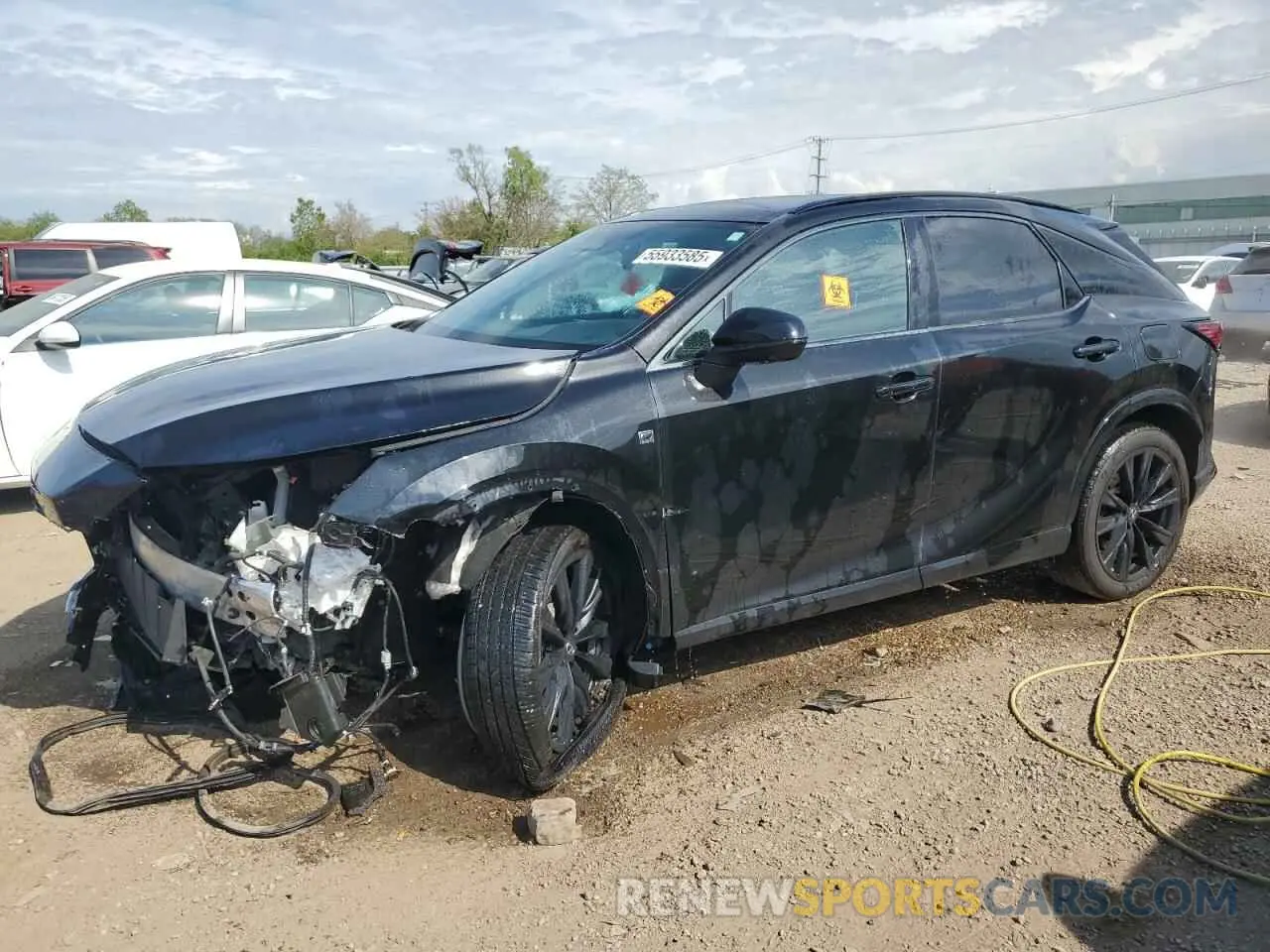 1 Photograph of a damaged car 2T2BCMEA6PC003554 LEXUS RX 500H F 2023