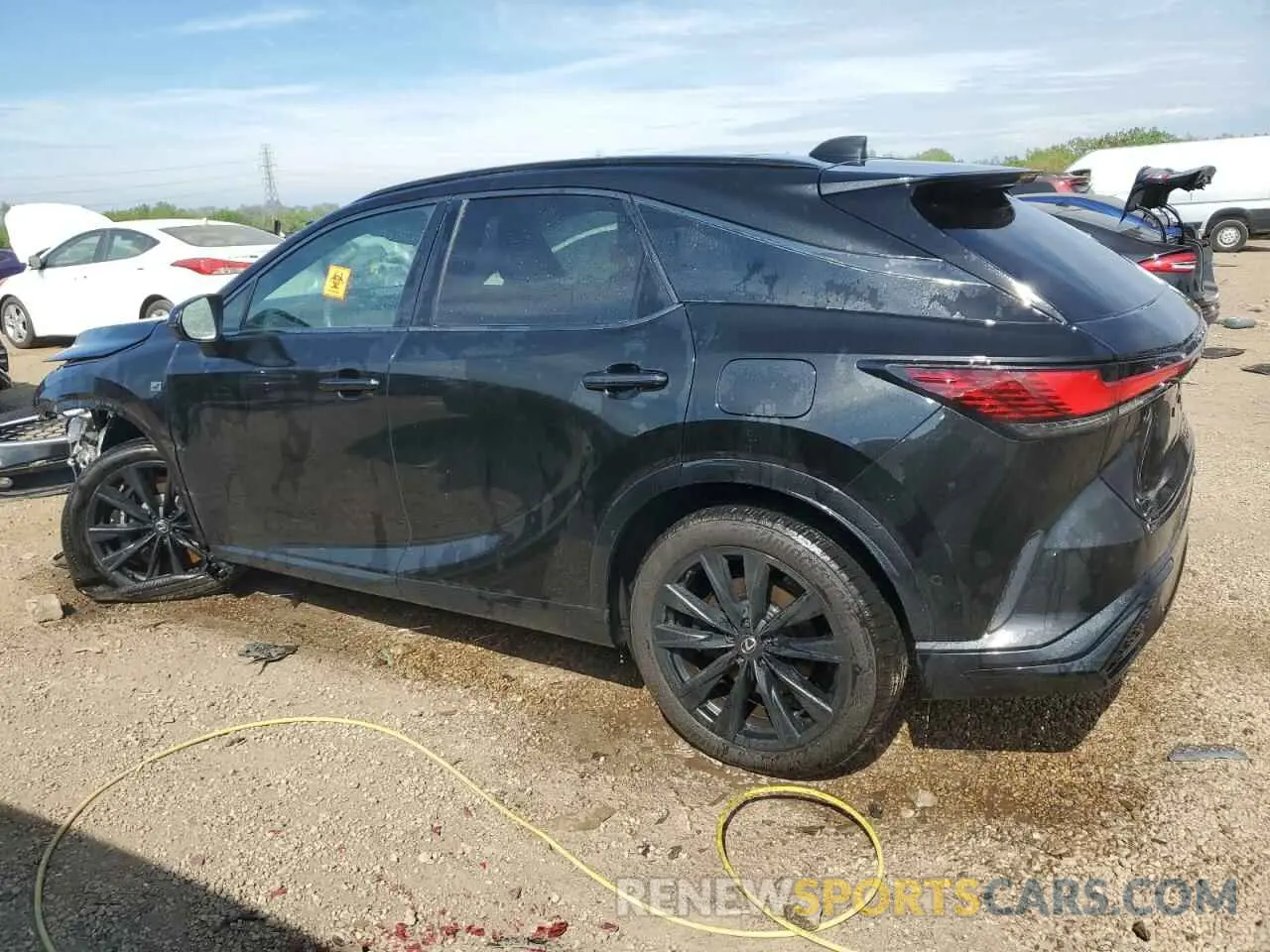 2 Photograph of a damaged car 2T2BCMEA6PC003554 LEXUS RX 500H F 2023