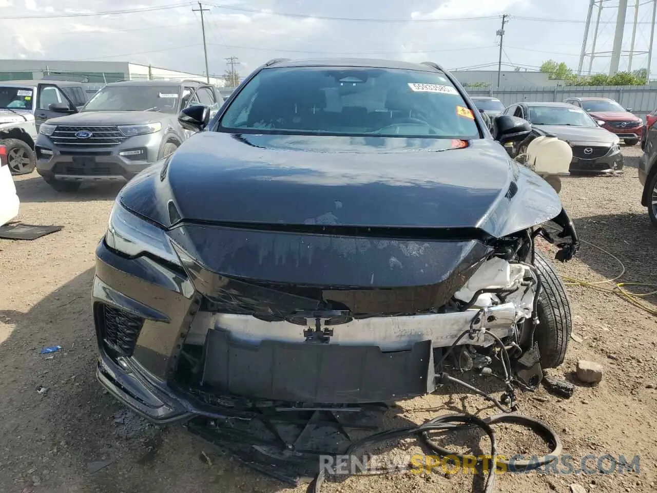 5 Photograph of a damaged car 2T2BCMEA6PC003554 LEXUS RX 500H F 2023