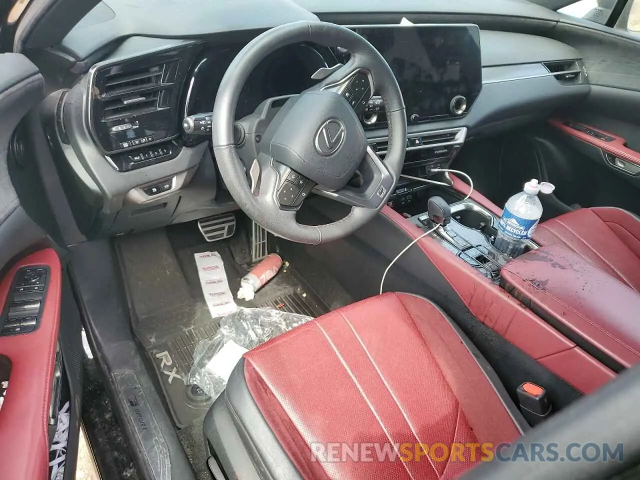 8 Photograph of a damaged car 2T2BCMEA6PC003554 LEXUS RX 500H F 2023