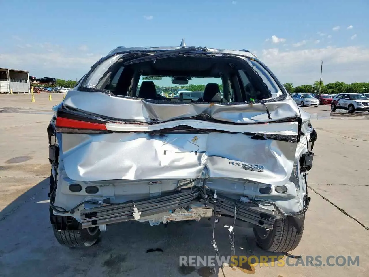 6 Photograph of a damaged car 2T2BCMEA6PC006244 LEXUS RX 500H F 2023