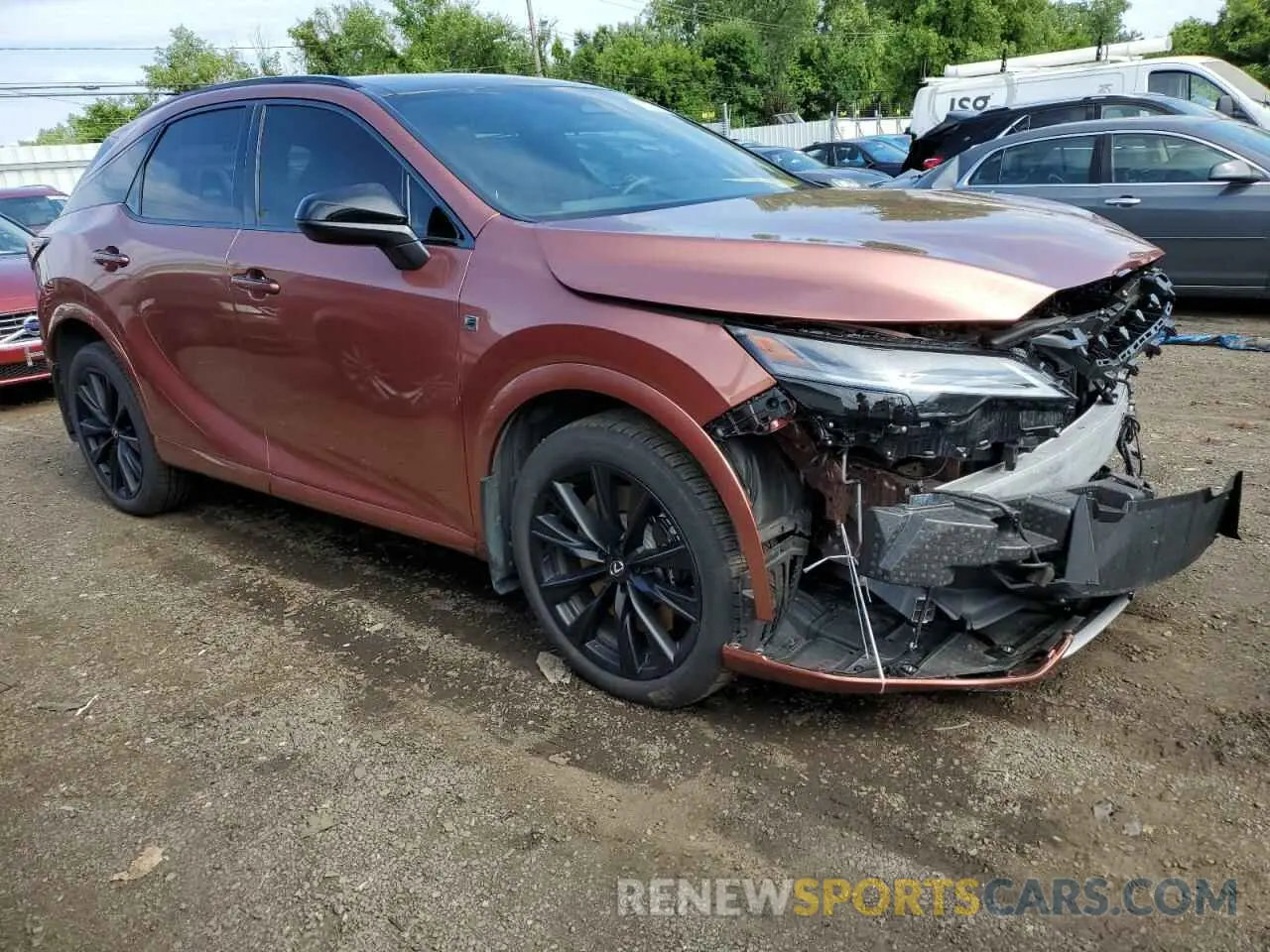 4 Photograph of a damaged car 2T2BCMEA7PC002848 LEXUS RX 500H F 2023