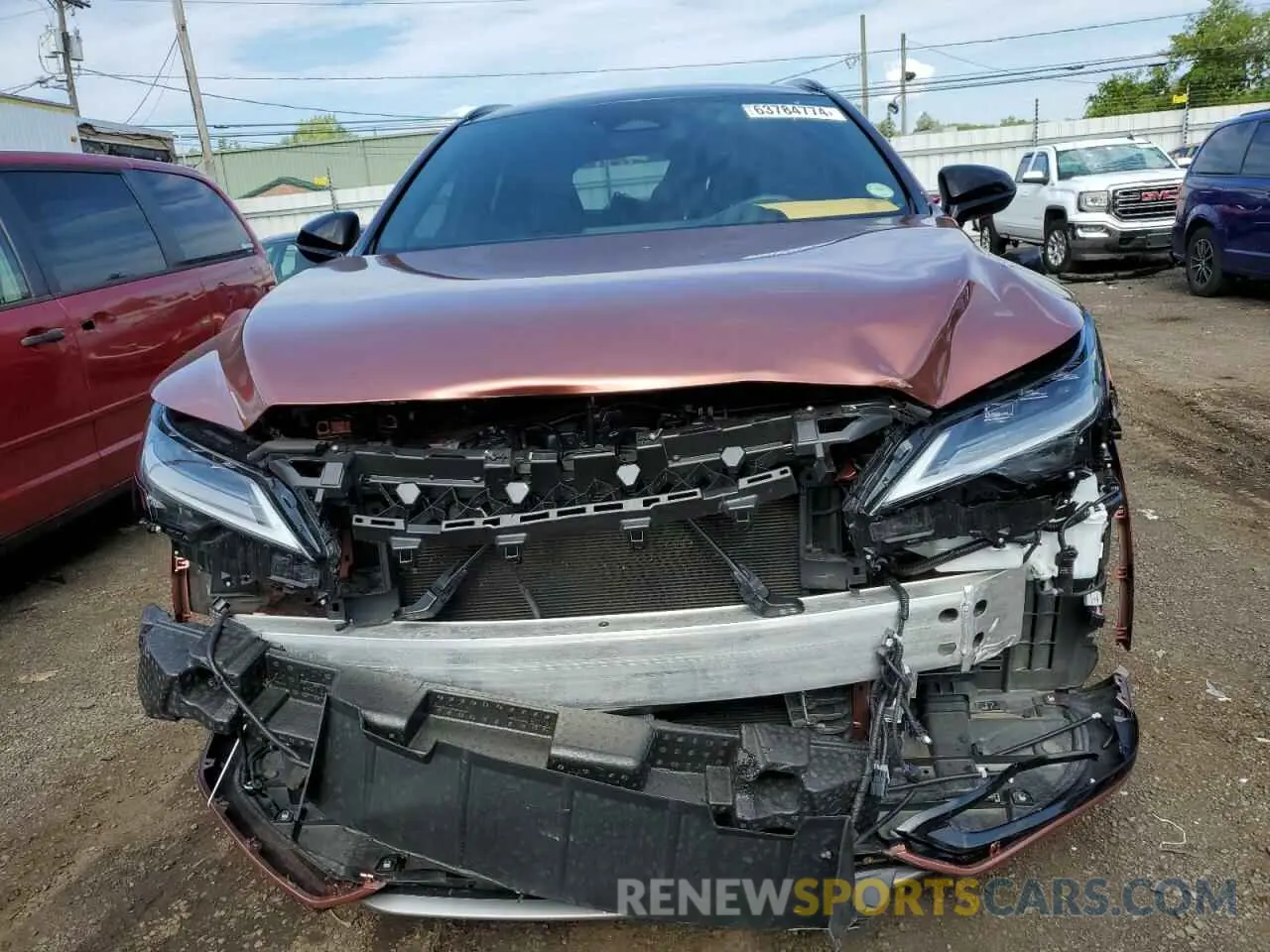 5 Photograph of a damaged car 2T2BCMEA7PC002848 LEXUS RX 500H F 2023