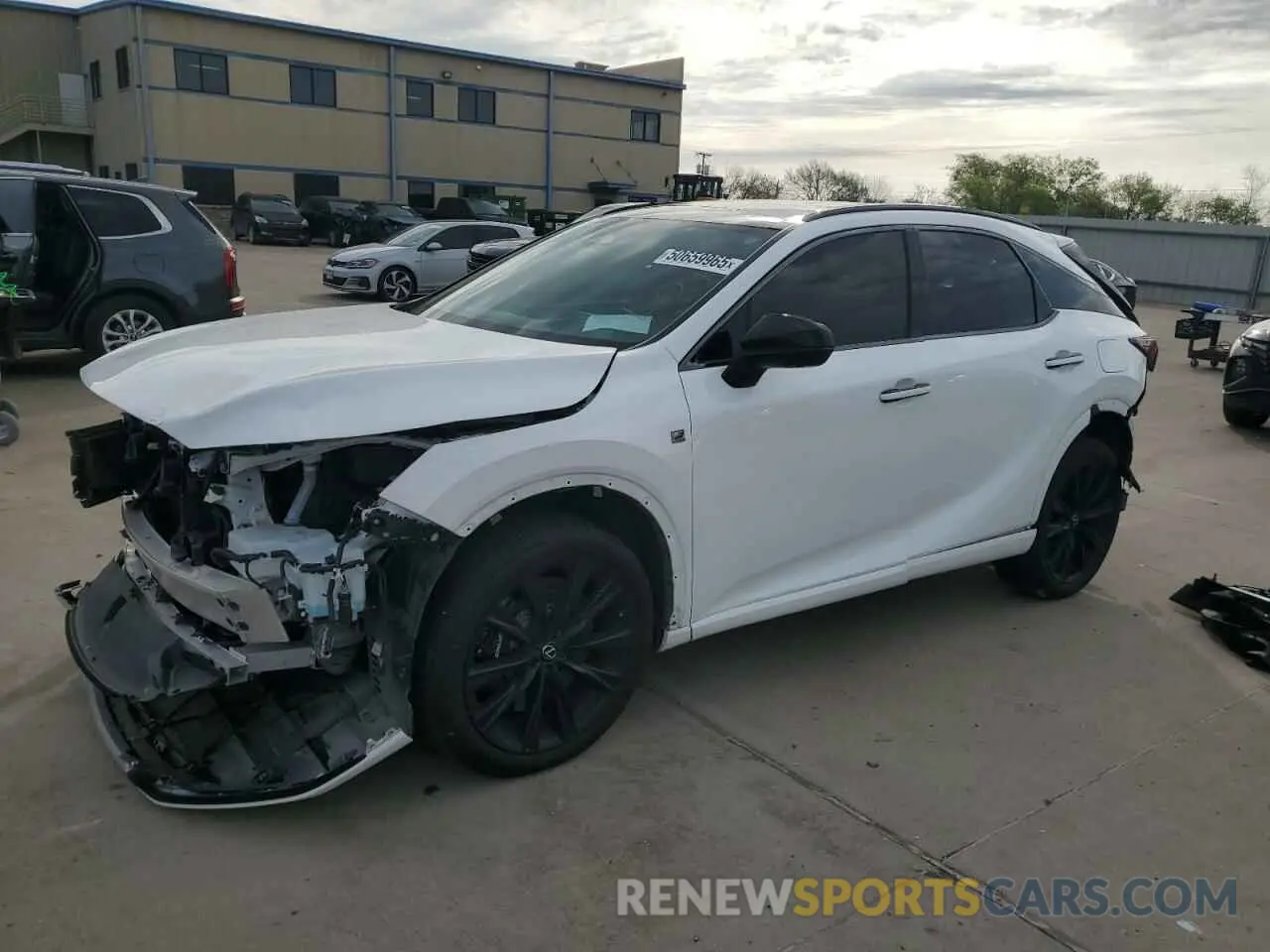 1 Photograph of a damaged car 2T2BCMEAXRC012258 LEXUS RX 500H F 2024