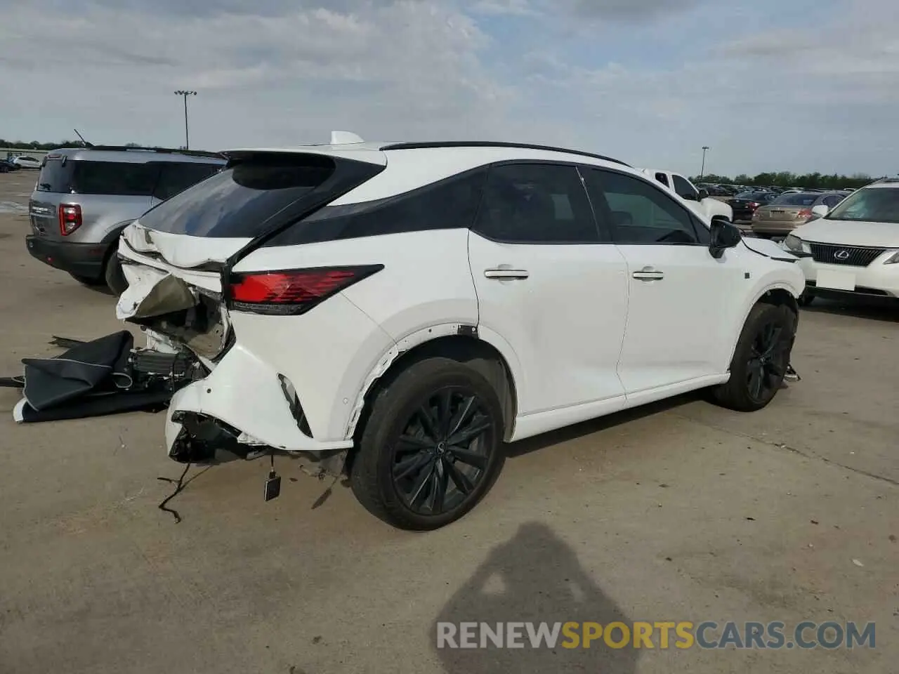3 Photograph of a damaged car 2T2BCMEAXRC012258 LEXUS RX 500H F 2024