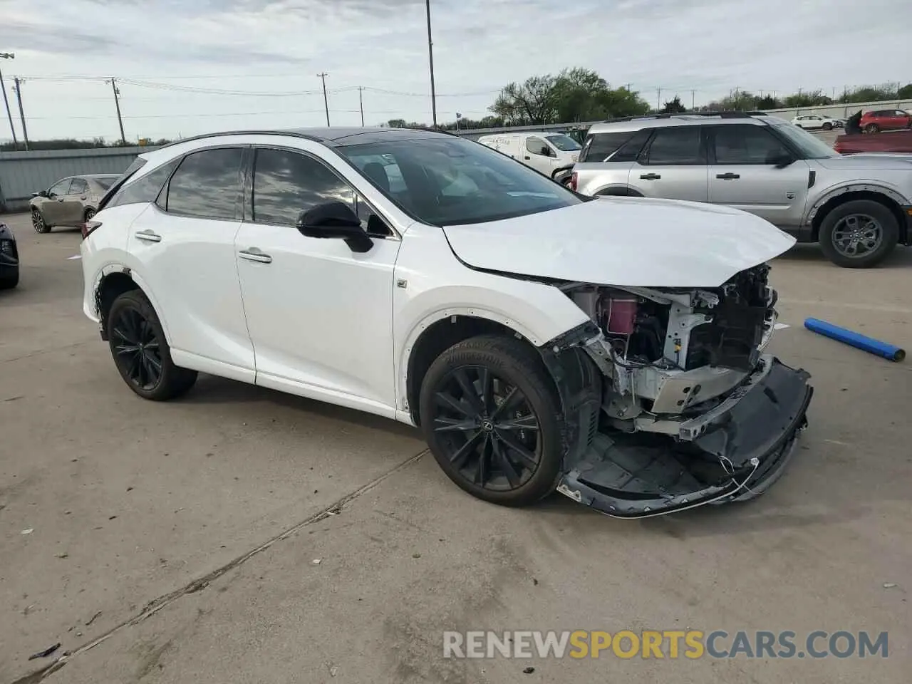 4 Photograph of a damaged car 2T2BCMEAXRC012258 LEXUS RX 500H F 2024