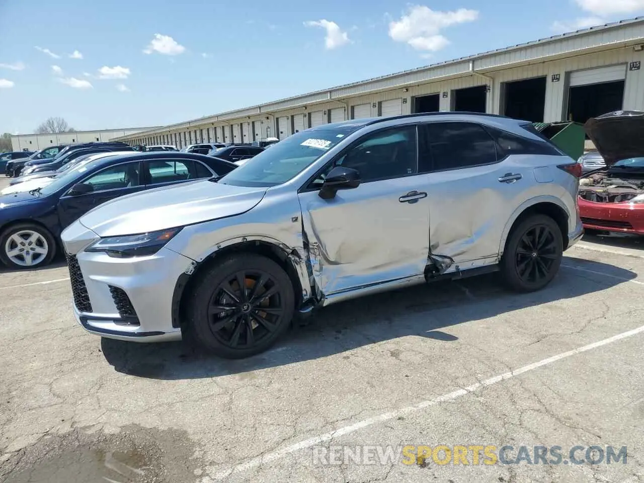 1 Photograph of a damaged car 2T2BCMEA4SC020751 LEXUS RX 500H F 2025