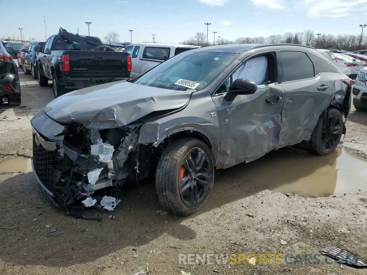 1 Photograph of a damaged car 2T2BCMEA7SC021537 LEXUS RX 500H F 2025
