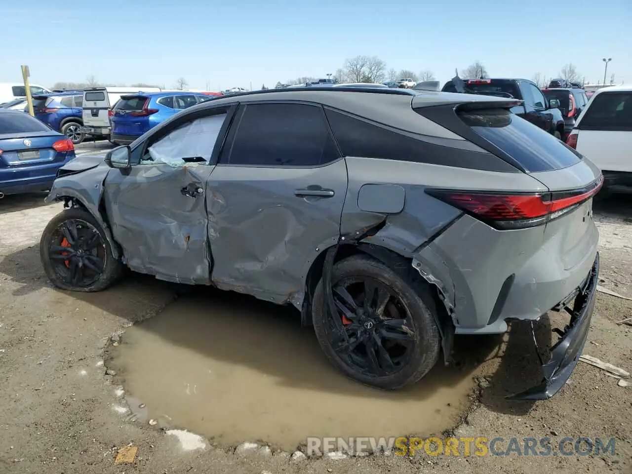 2 Photograph of a damaged car 2T2BCMEA7SC021537 LEXUS RX 500H F 2025
