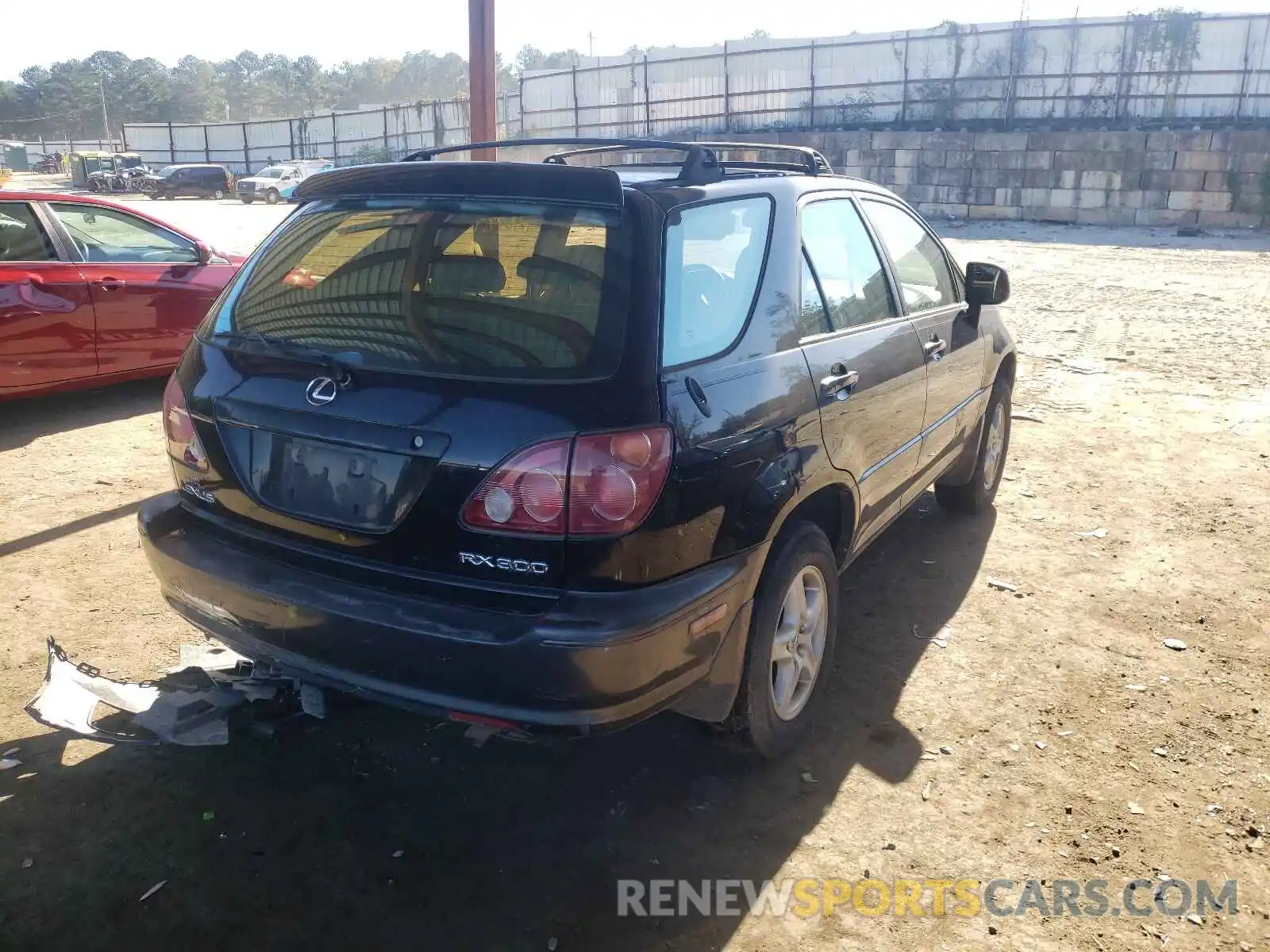 4 Photograph of a damaged car JT6GF10U3X0027975 LEXUS RX300 2019