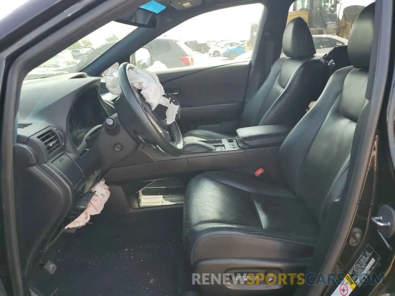 7 Photograph of a damaged car 2T2BK1BA7EC237544 LEXUS RX350 2014