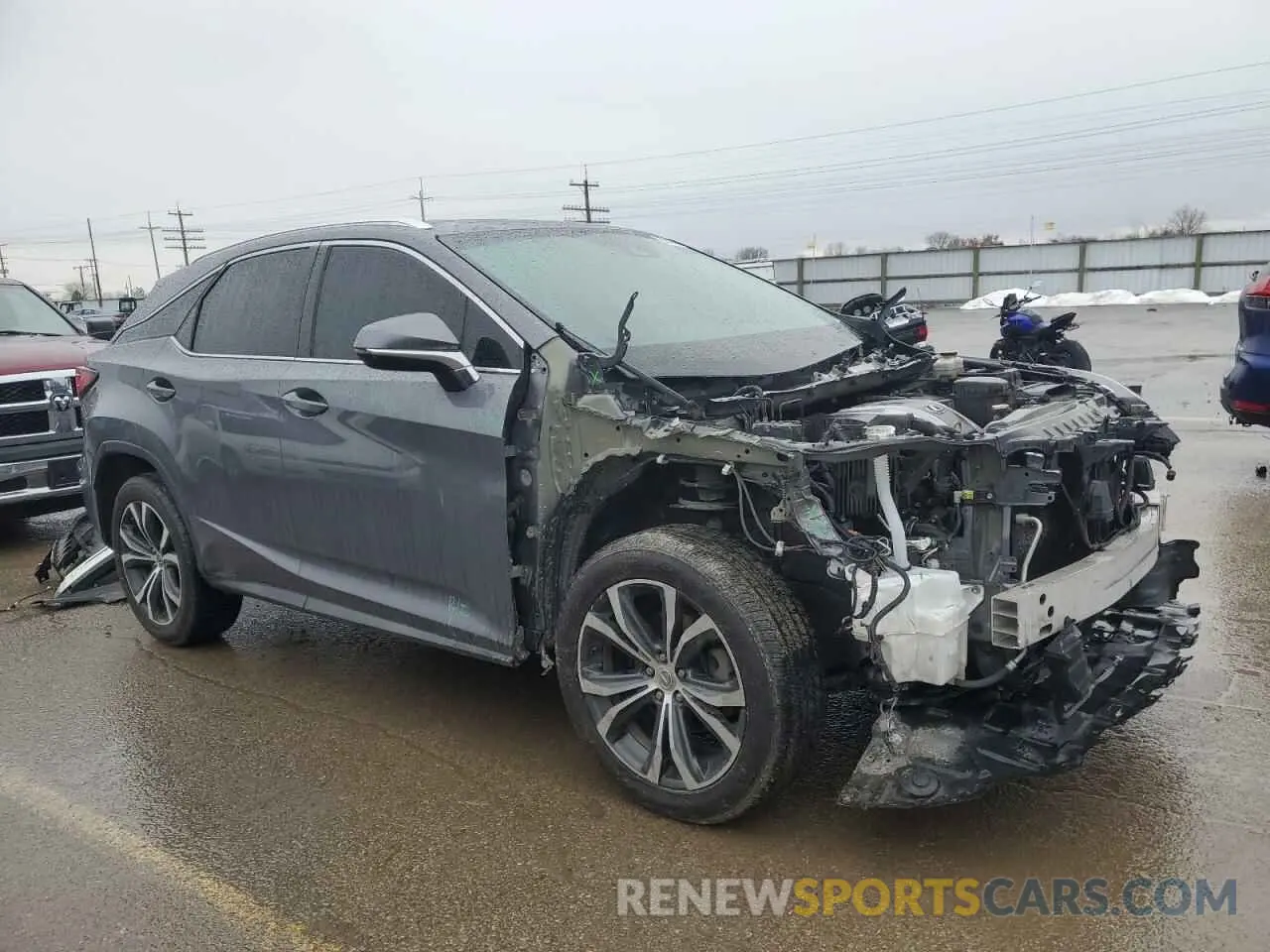 4 Photograph of a damaged car 2T2BZMCA0GC024224 LEXUS RX350 2016