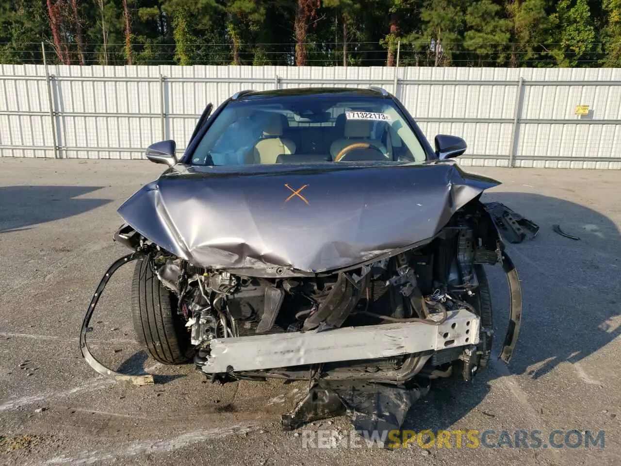 5 Photograph of a damaged car 2T2BZMCA0GC036938 LEXUS RX350 2016