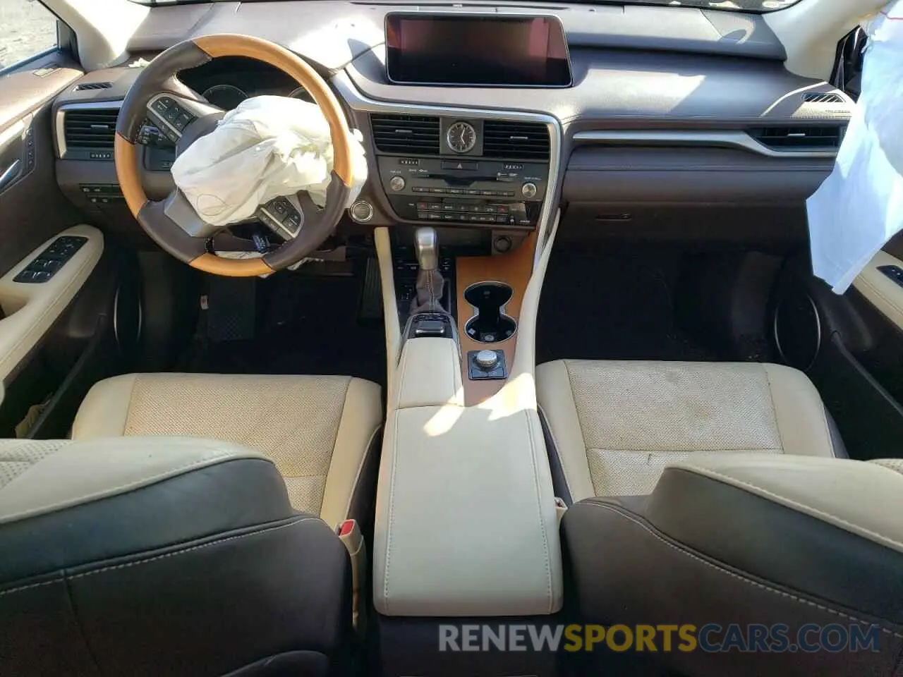 8 Photograph of a damaged car 2T2BZMCA0GC036938 LEXUS RX350 2016