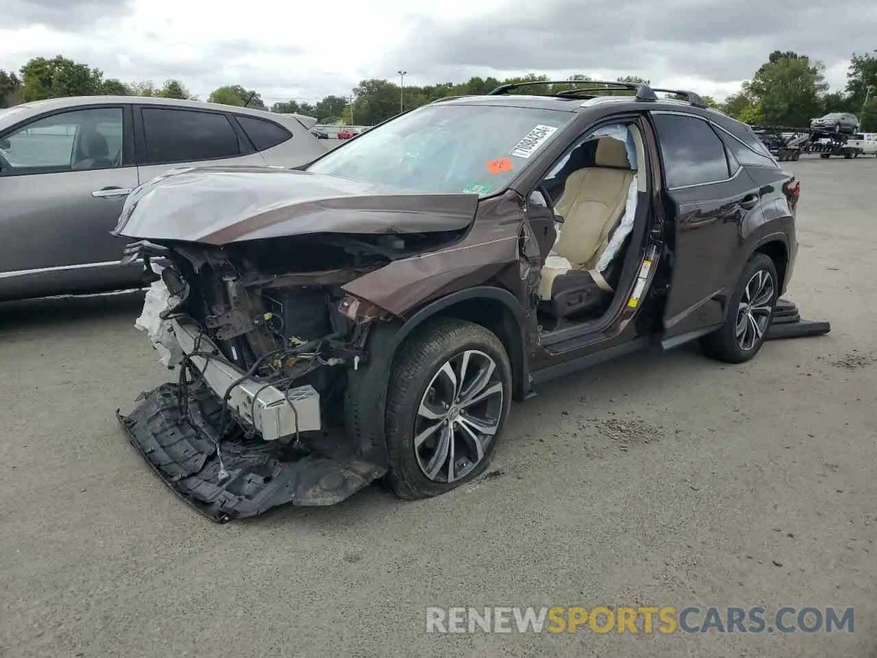 1 Photograph of a damaged car 2T2BZMCA5GC044341 LEXUS RX350 2016