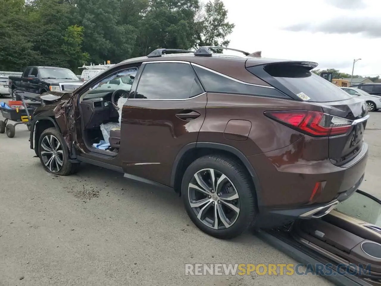 2 Photograph of a damaged car 2T2BZMCA5GC044341 LEXUS RX350 2016