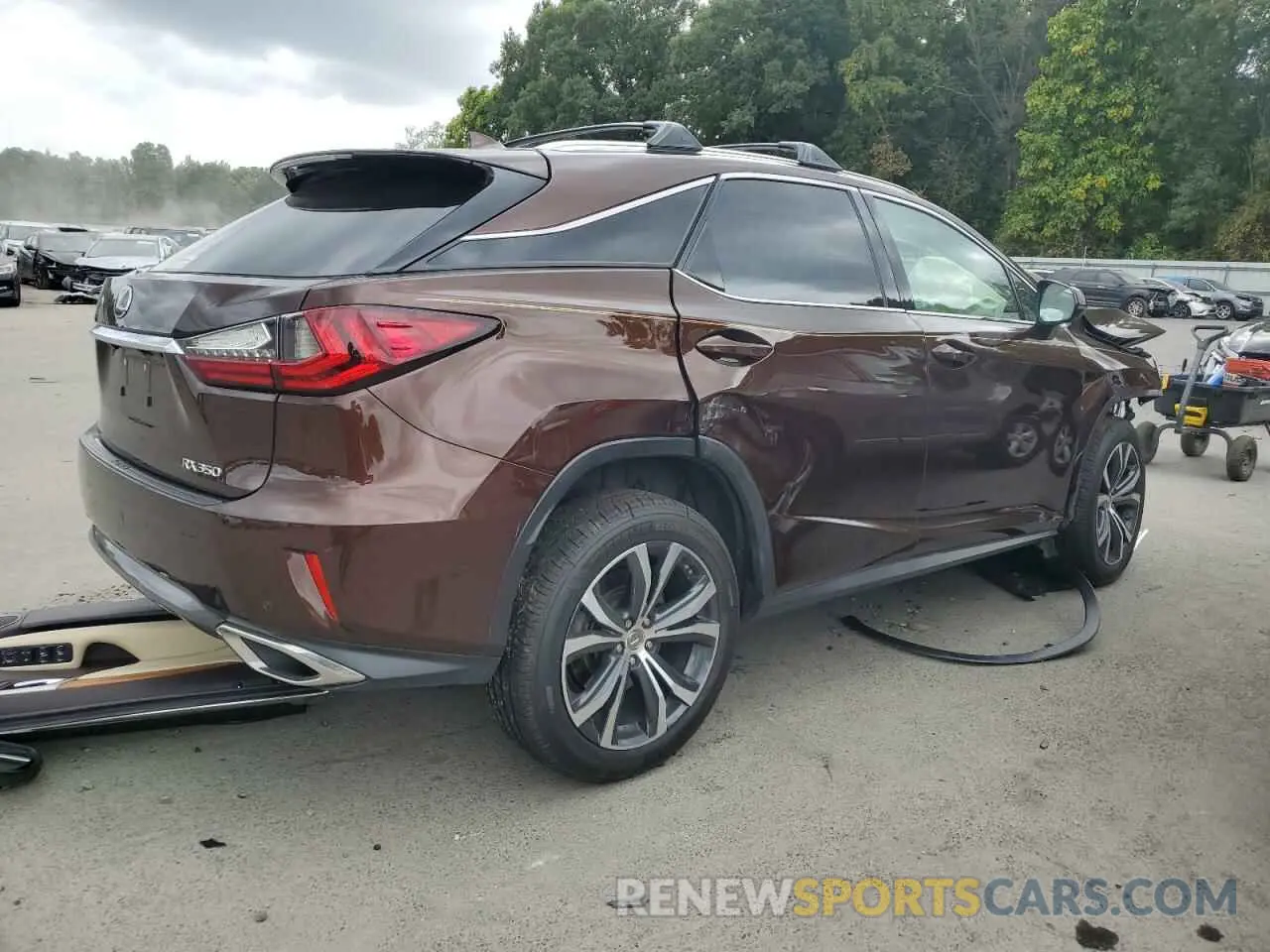 3 Photograph of a damaged car 2T2BZMCA5GC044341 LEXUS RX350 2016