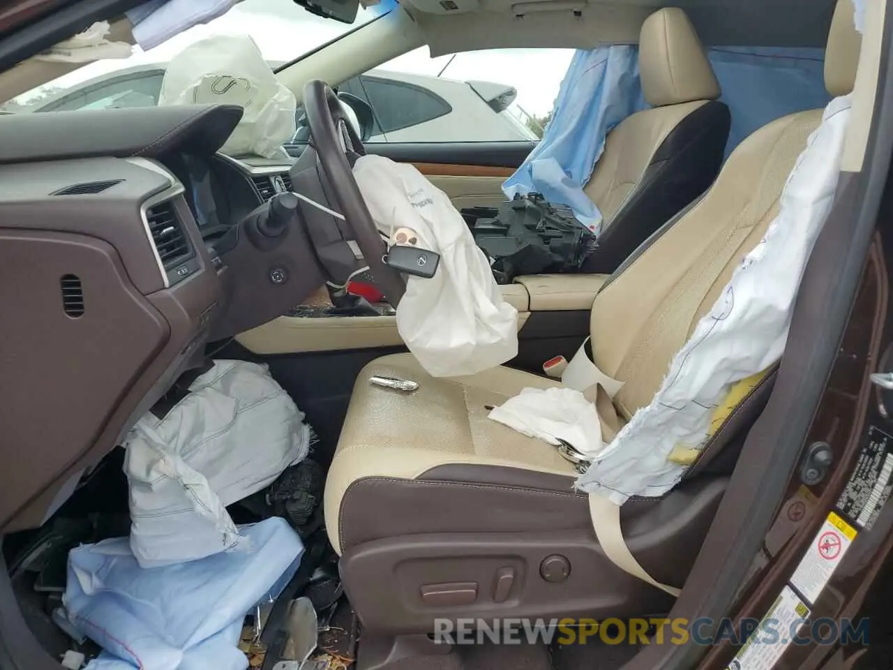 7 Photograph of a damaged car 2T2BZMCA5GC044341 LEXUS RX350 2016