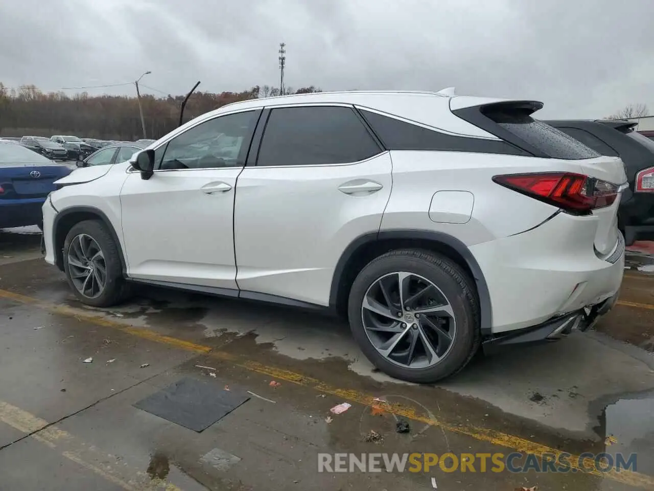 2 Photograph of a damaged car 2T2BZMCA6GC035261 LEXUS RX350 2016