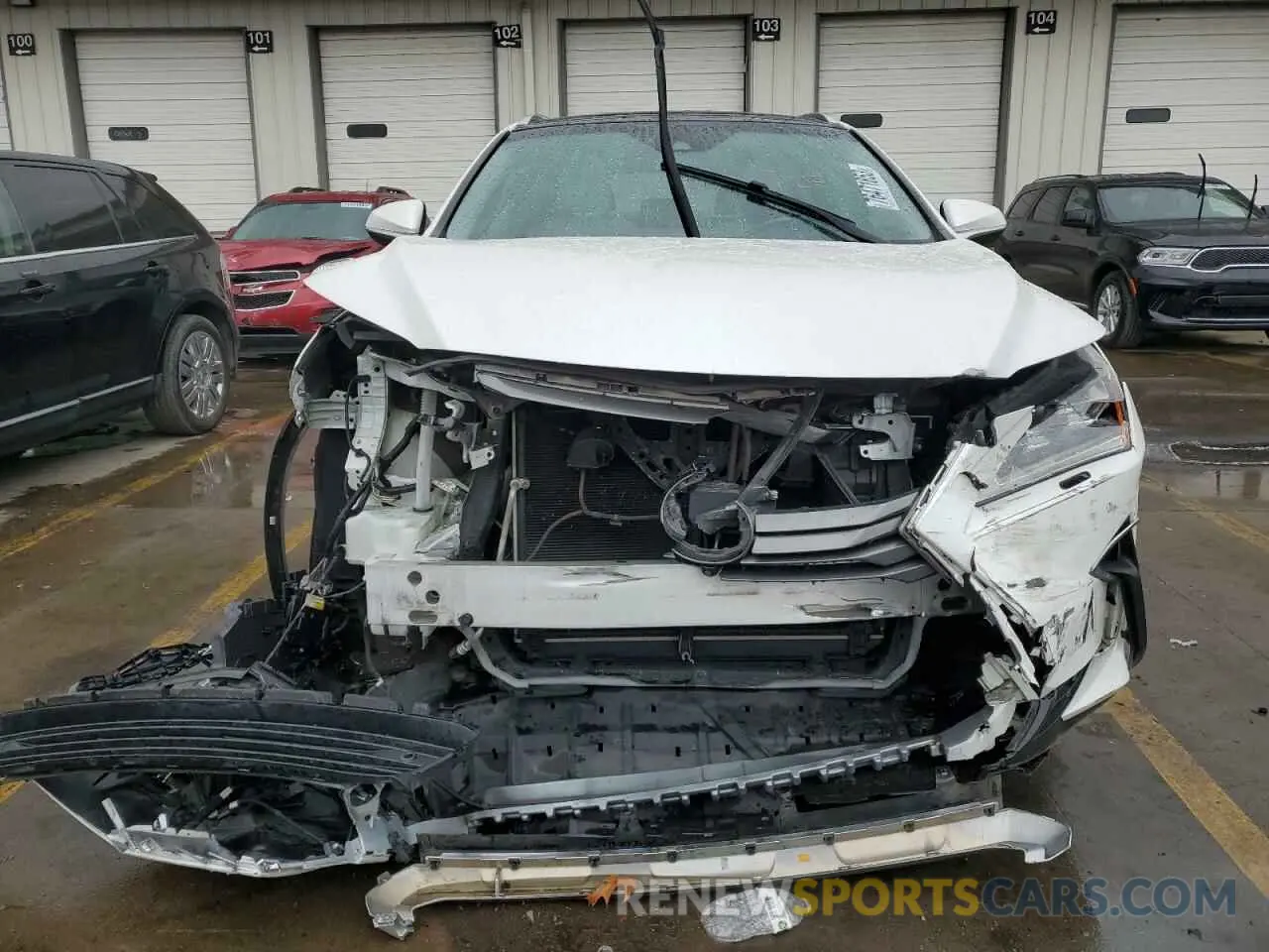 5 Photograph of a damaged car 2T2BZMCA6GC035261 LEXUS RX350 2016