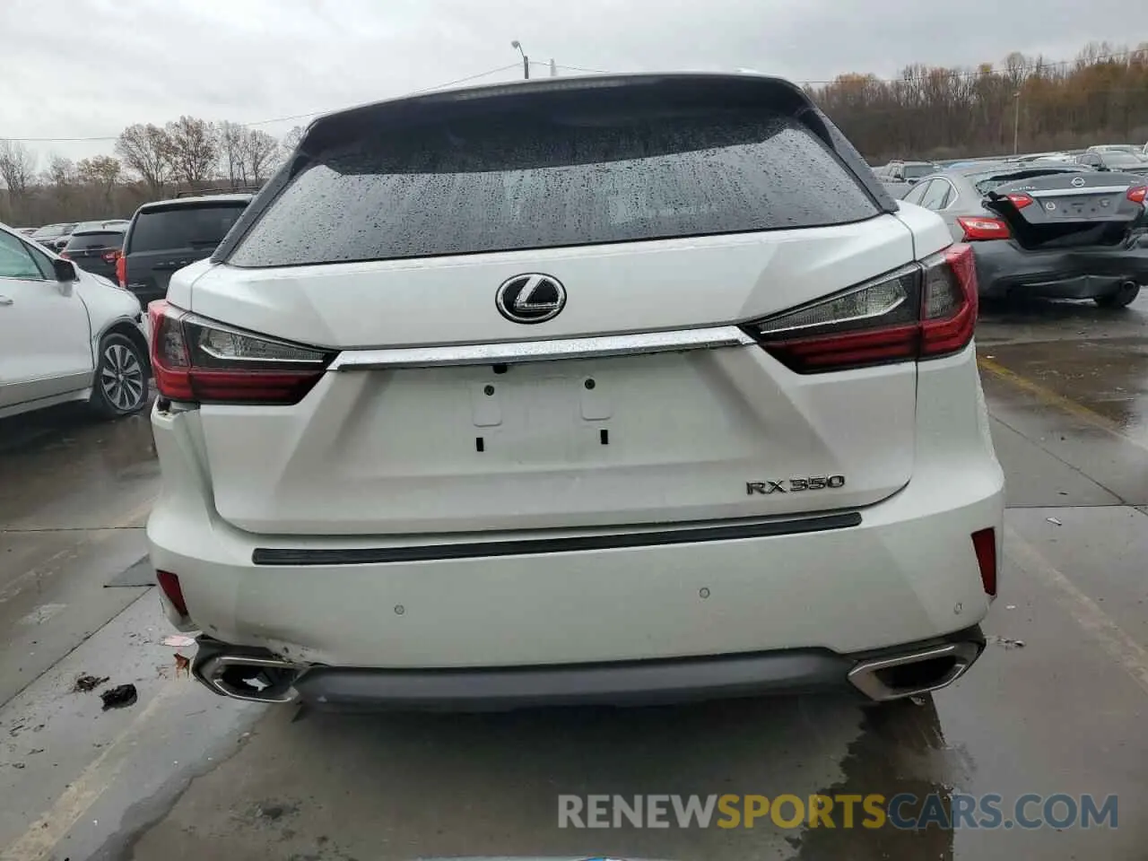 6 Photograph of a damaged car 2T2BZMCA6GC035261 LEXUS RX350 2016
