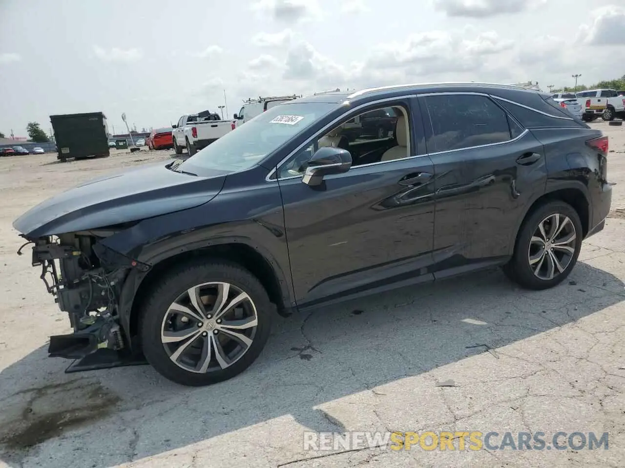 1 Photograph of a damaged car 2T2BZMCA1HC067584 LEXUS RX350 2017