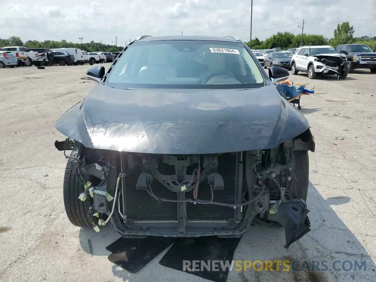 5 Photograph of a damaged car 2T2BZMCA1HC067584 LEXUS RX350 2017