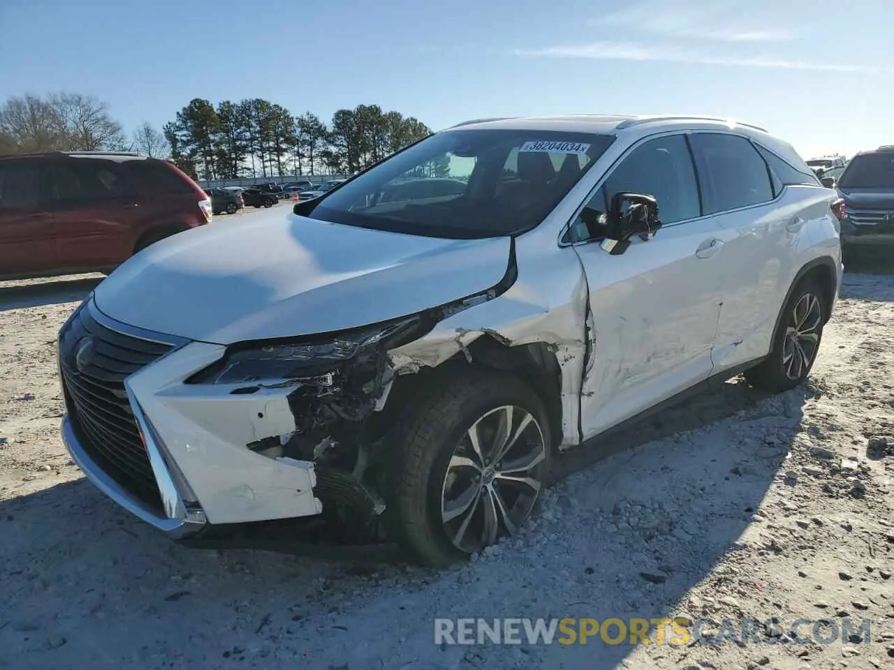 1 Photograph of a damaged car 2T2ZZMCA2HC046743 LEXUS RX350 2017