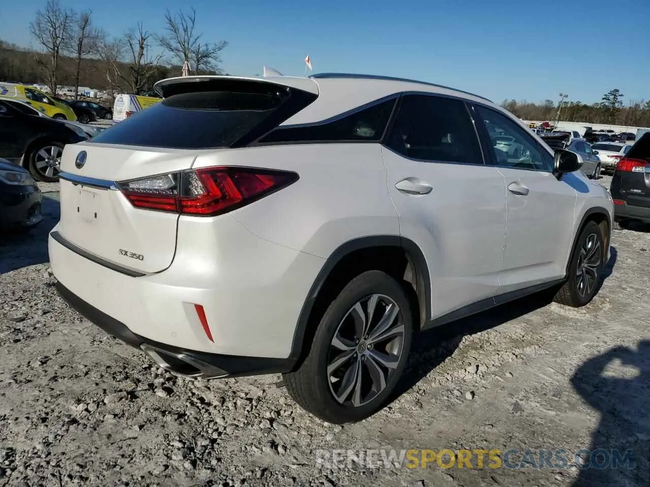 3 Photograph of a damaged car 2T2ZZMCA2HC046743 LEXUS RX350 2017