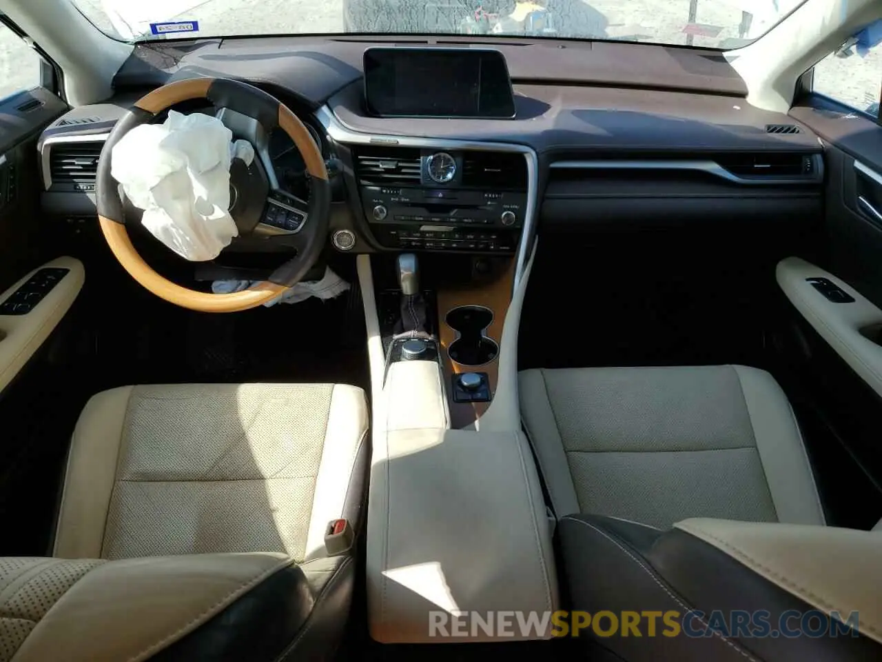 8 Photograph of a damaged car 2T2ZZMCA5HC073435 LEXUS RX350 2017