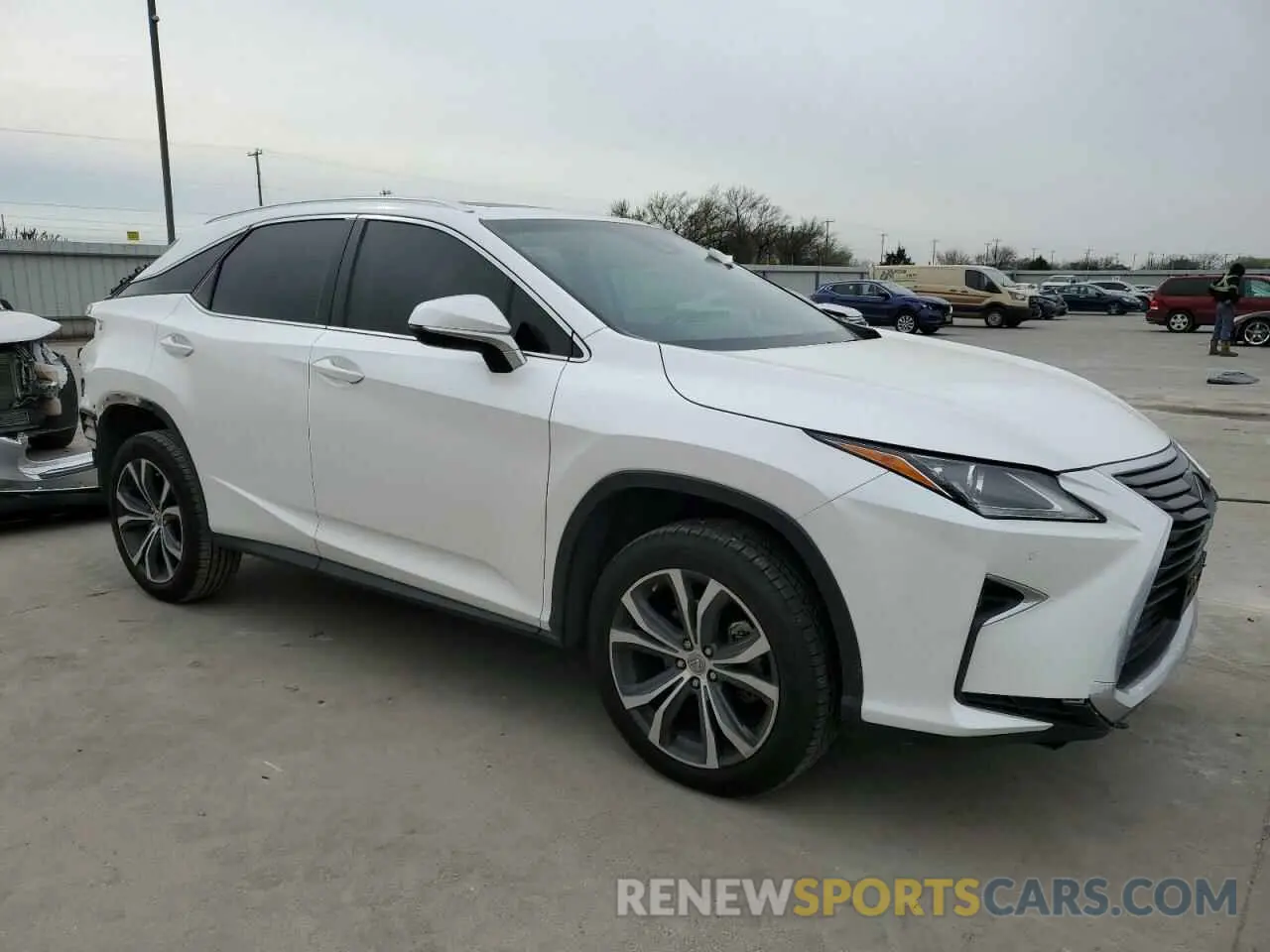 4 Photograph of a damaged car 2T2ZZMCA9HC039532 LEXUS RX350 2017