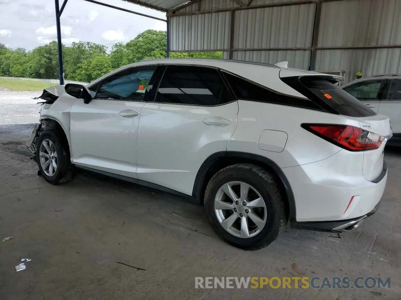 2 Photograph of a damaged car JTJBZMCA6H2026920 LEXUS RX350 2017