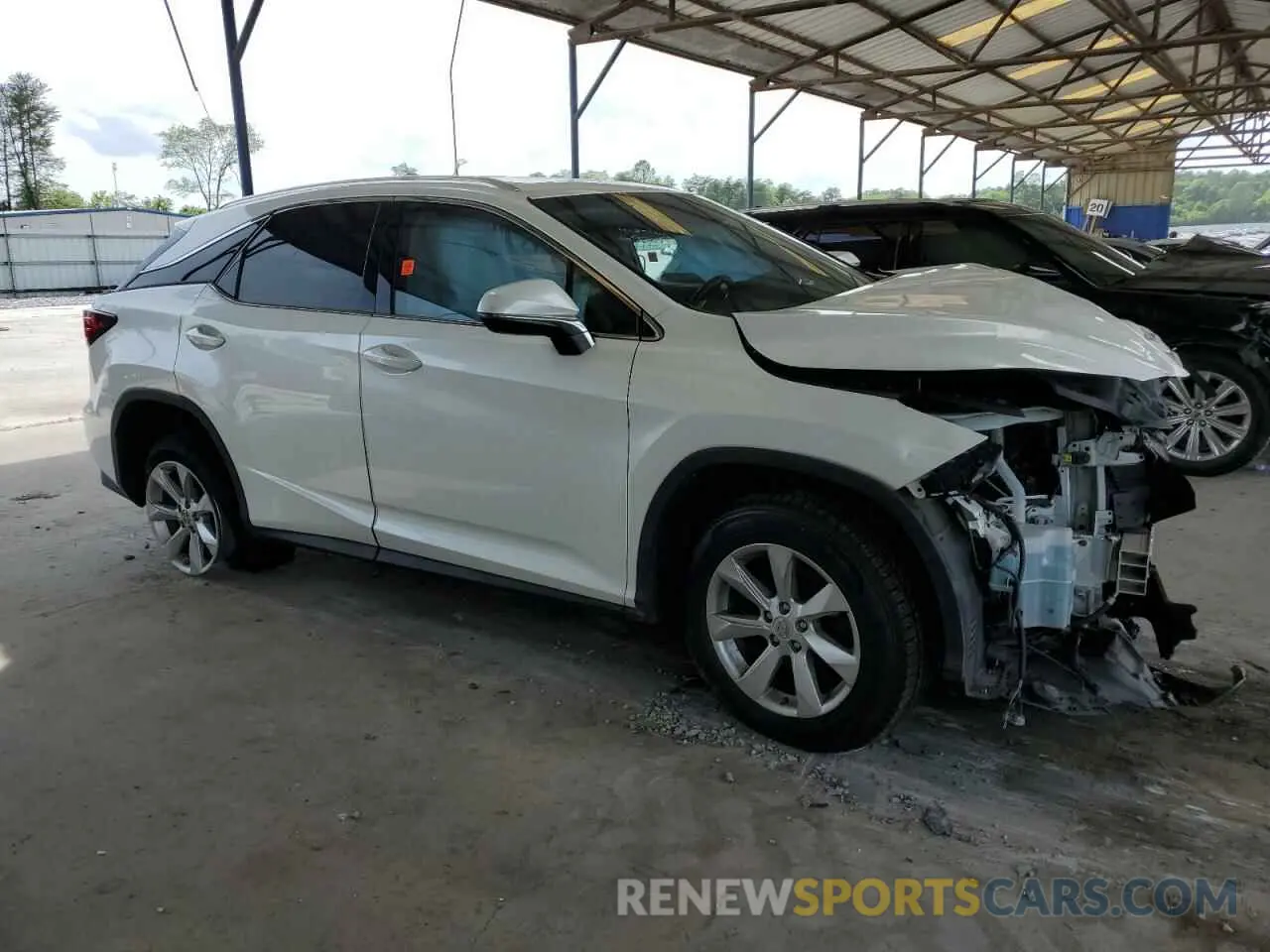 4 Photograph of a damaged car JTJBZMCA6H2026920 LEXUS RX350 2017