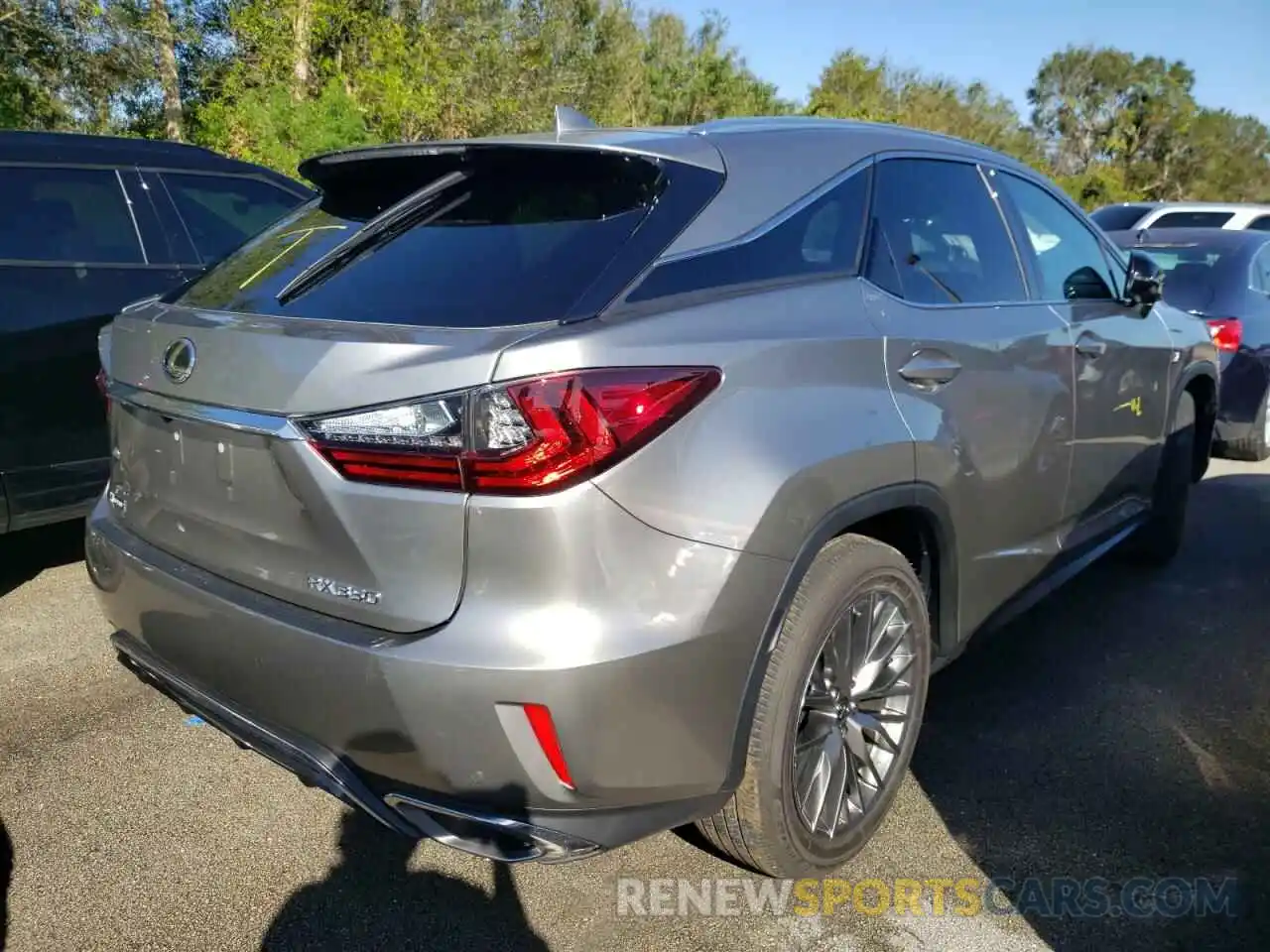 4 Photograph of a damaged car 2T2BZMCA0KC168025 LEXUS RX350 2019