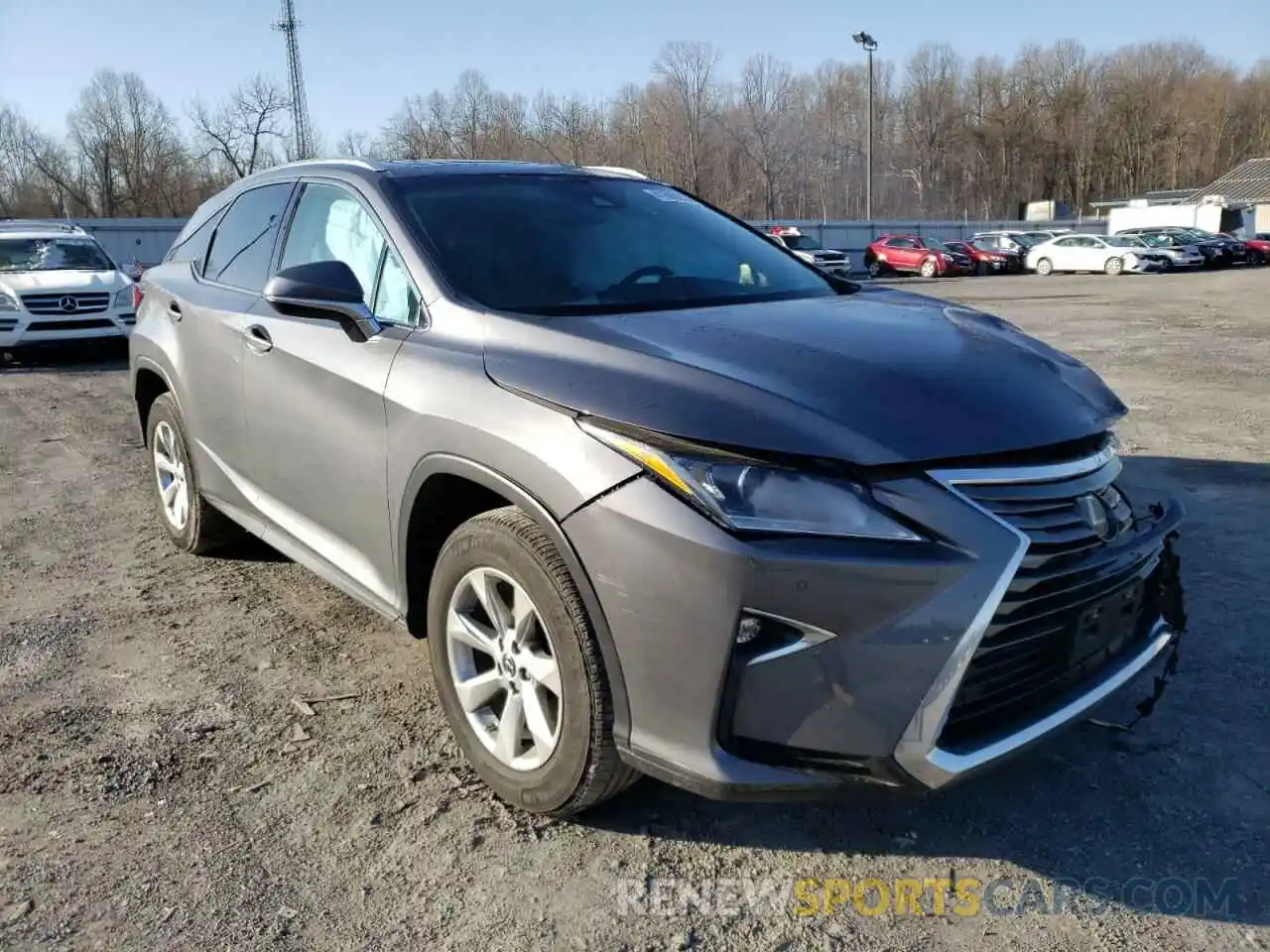 1 Photograph of a damaged car 2T2BZMCA0KC172592 LEXUS RX350 2019