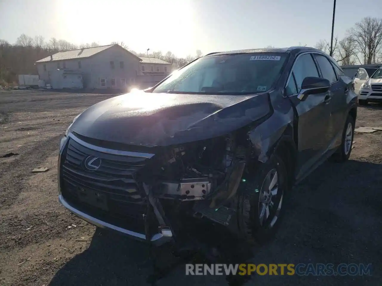 2 Photograph of a damaged car 2T2BZMCA0KC172592 LEXUS RX350 2019