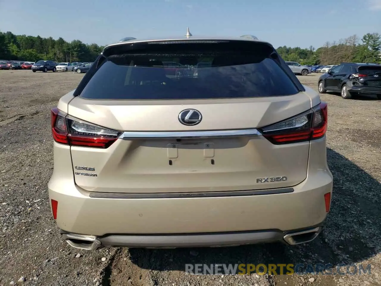 6 Photograph of a damaged car 2T2BZMCA0KC176898 LEXUS RX350 2019