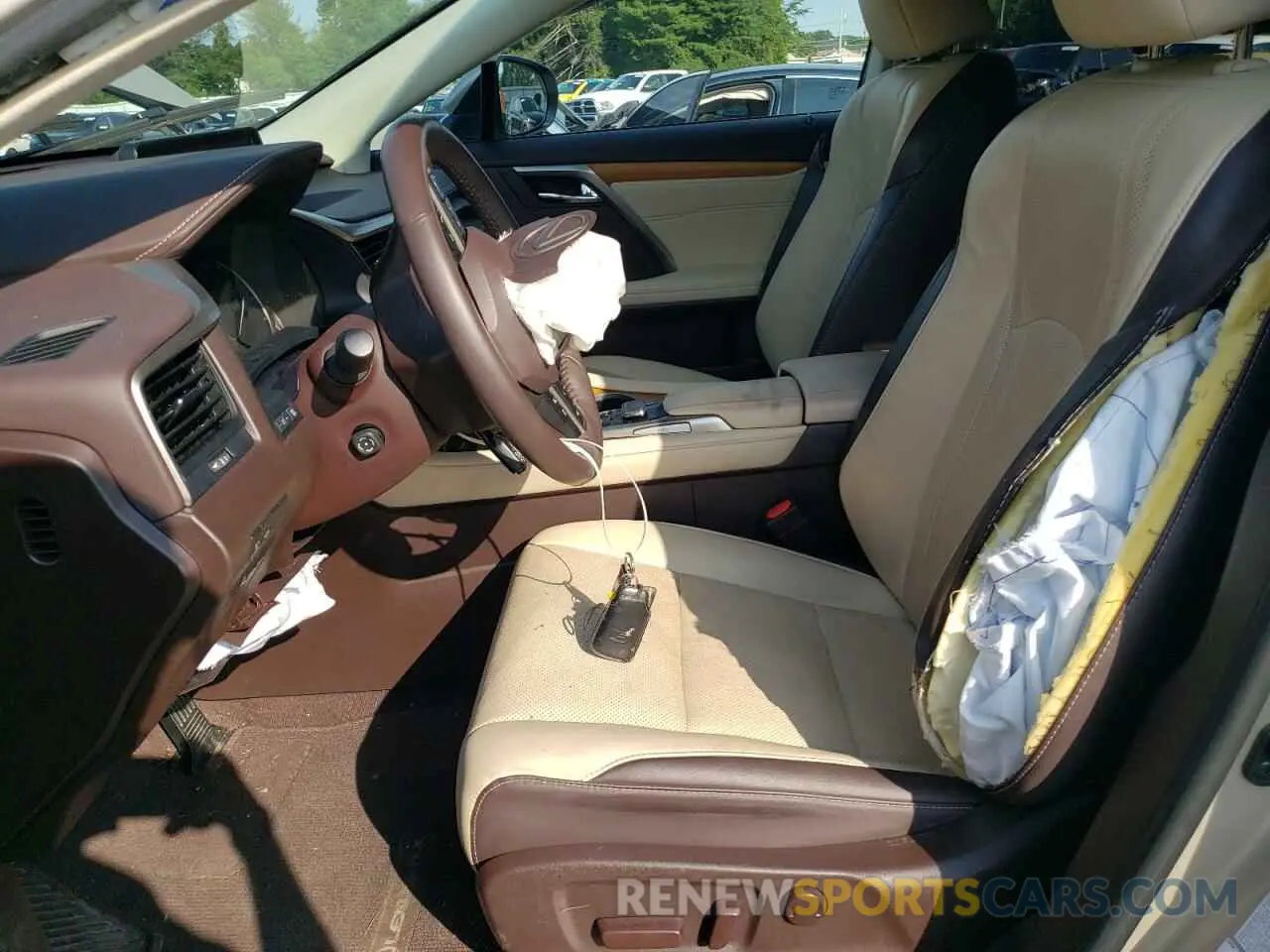 7 Photograph of a damaged car 2T2BZMCA0KC176898 LEXUS RX350 2019