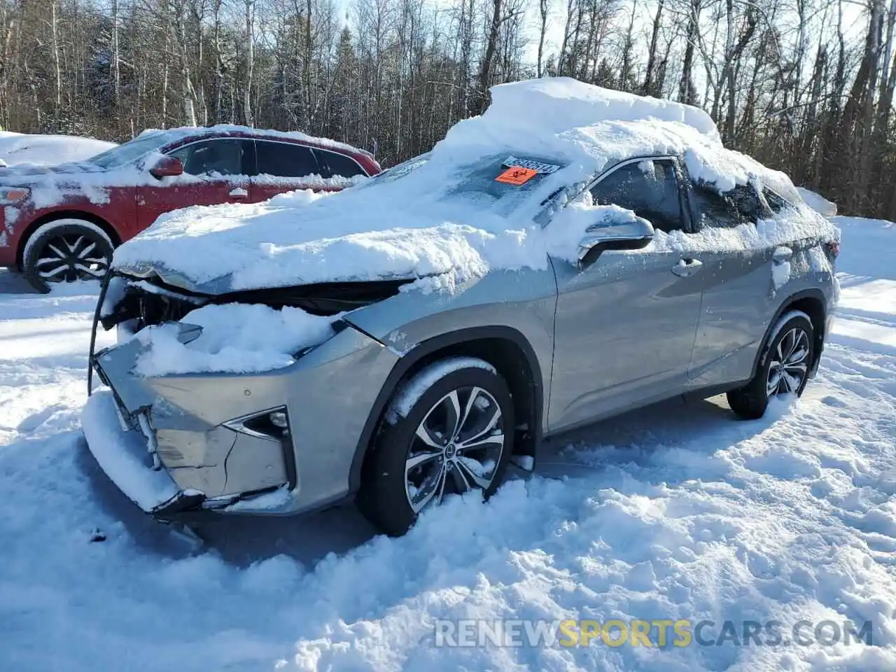 1 Photograph of a damaged car 2T2BZMCA0KC181311 LEXUS RX350 2019