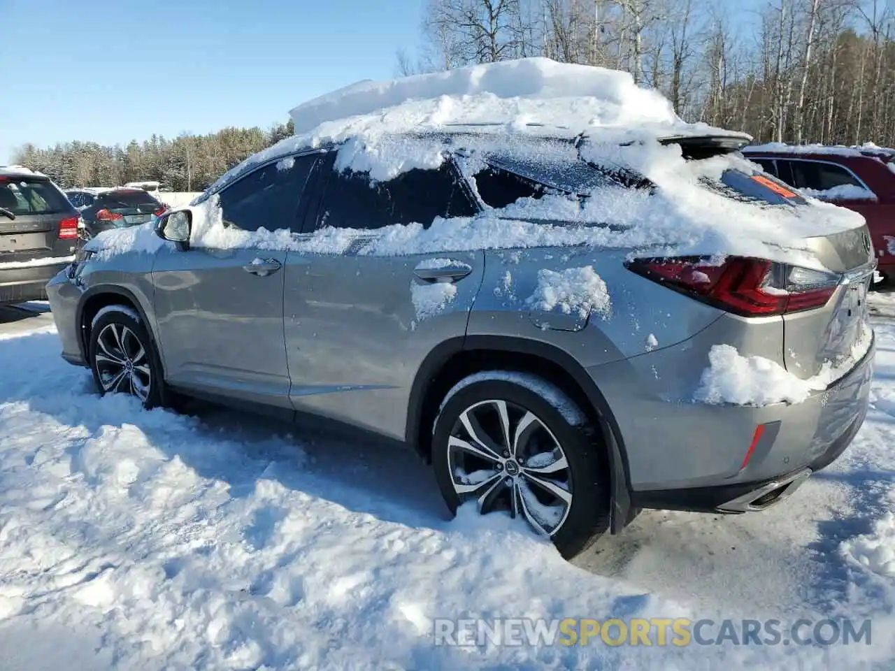 2 Photograph of a damaged car 2T2BZMCA0KC181311 LEXUS RX350 2019