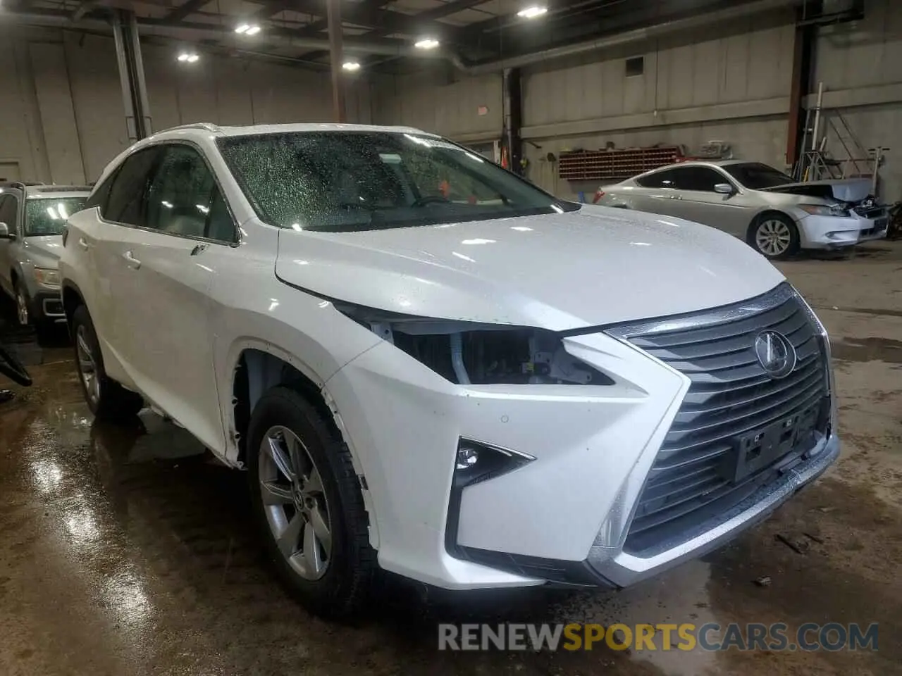 4 Photograph of a damaged car 2T2BZMCA0KC189263 LEXUS RX350 2019