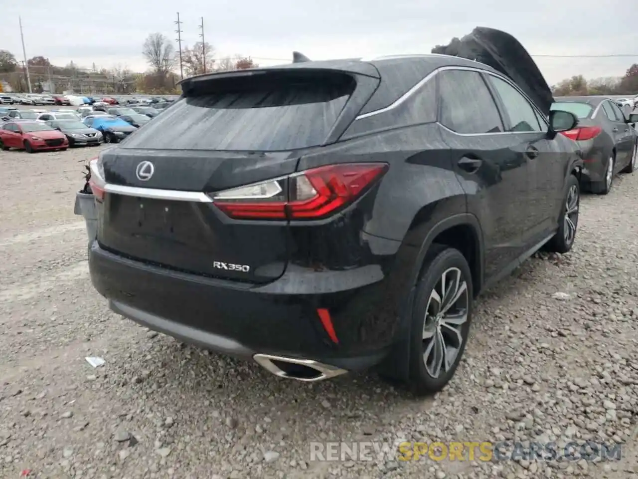 4 Photograph of a damaged car 2T2BZMCA0KC193832 LEXUS RX350 2019