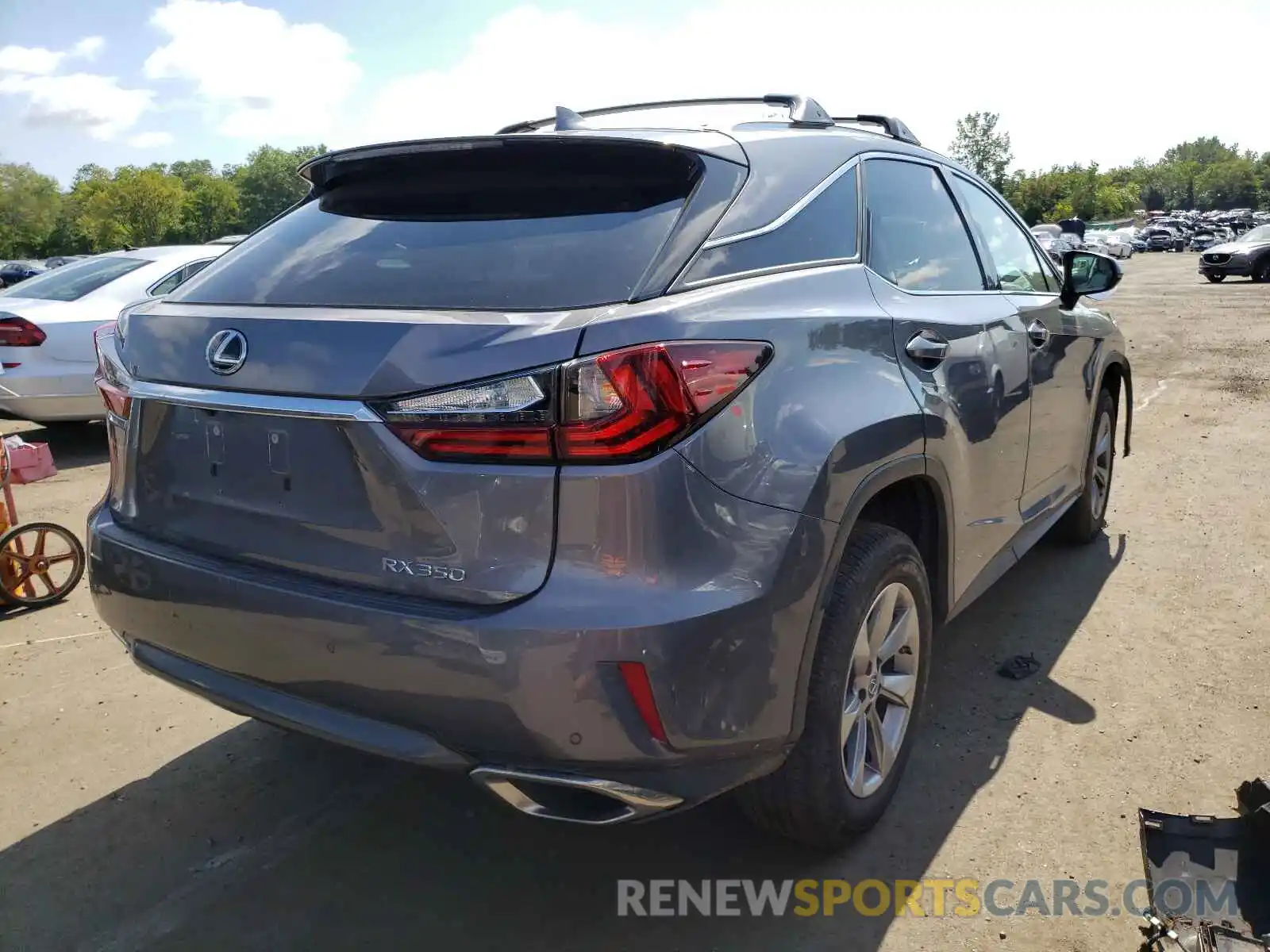 4 Photograph of a damaged car 2T2BZMCA0KC197881 LEXUS RX350 2019