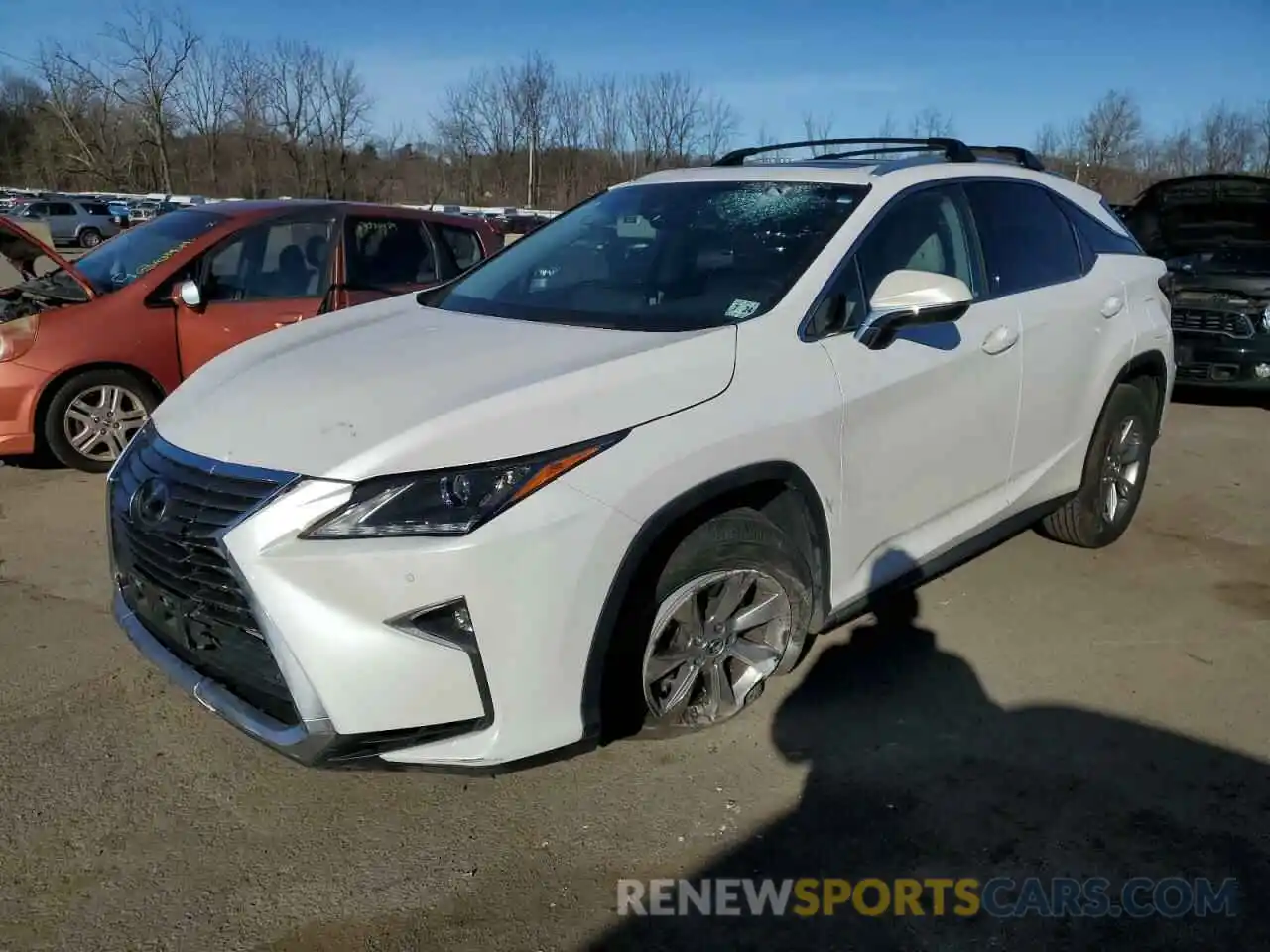 1 Photograph of a damaged car 2T2BZMCA0KC206272 LEXUS RX350 2019