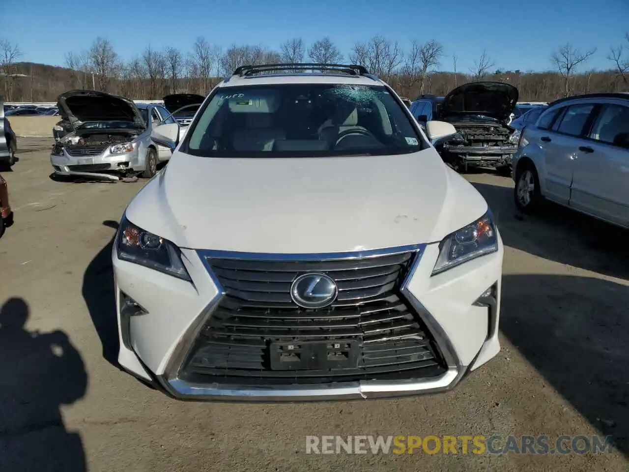 5 Photograph of a damaged car 2T2BZMCA0KC206272 LEXUS RX350 2019