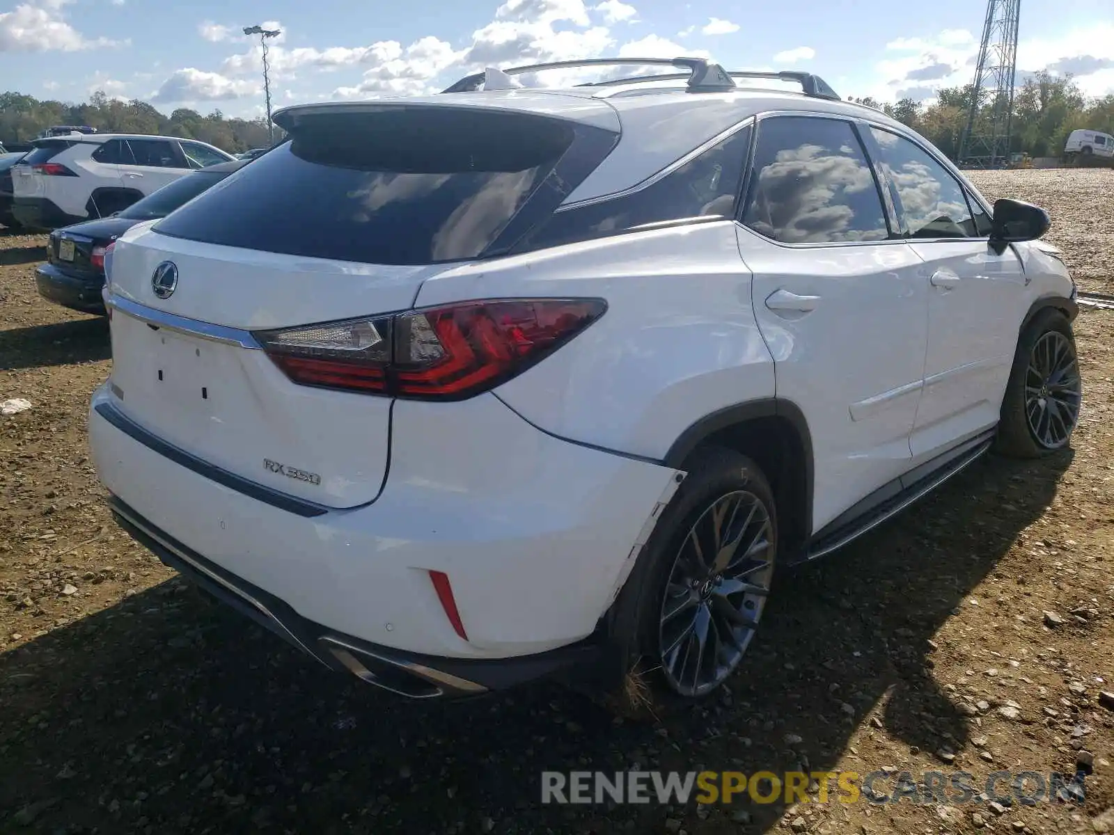 4 Photograph of a damaged car 2T2BZMCA0KC208426 LEXUS RX350 2019